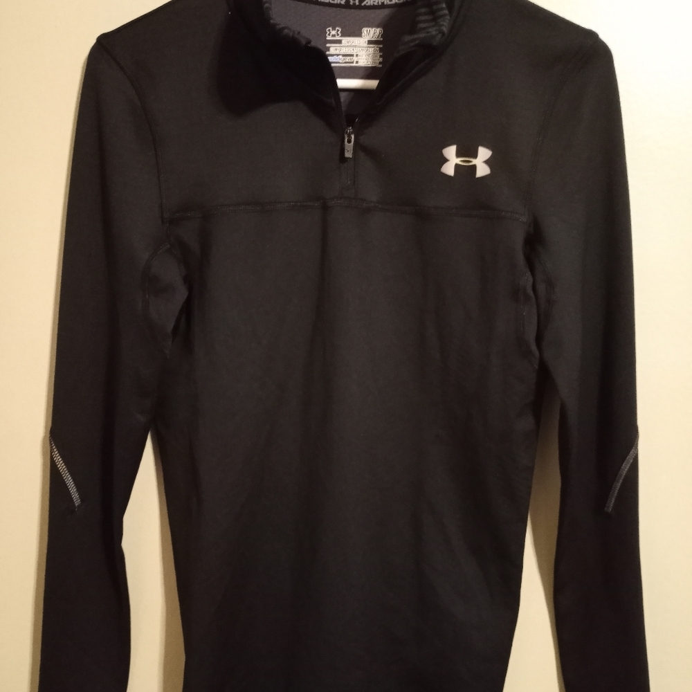 UA quarter zip black
